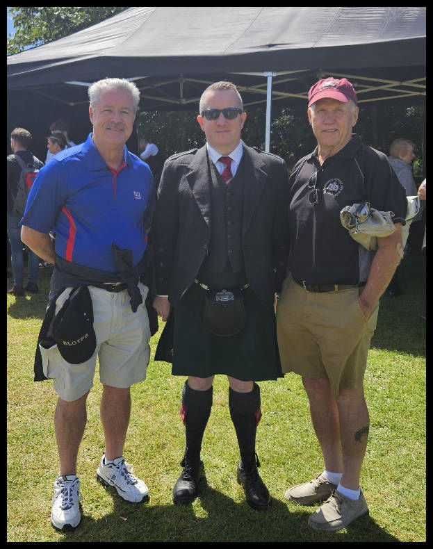 P/Sgt. Brendan Murphy with Sean Glennon and Marty Ferrick